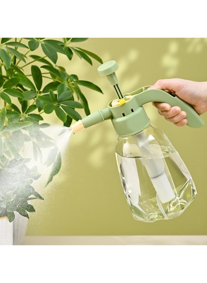 OSHIMA Plant Spray Bottle, 1.5L Water Spray Bottle, Pump Pressure Plant Watering Spray, Multi-Purpose Hand Sprayer for Lawn, Garden, Adjustable Nozzle (Green) - Image 4